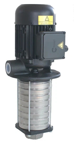 Miksan HCA mehrstufige Edelstahl- Kühlmittelpumpe Eintauchpumpe für Werkzeugmaschinen Filteranlagen 400V max.70m 80L/min